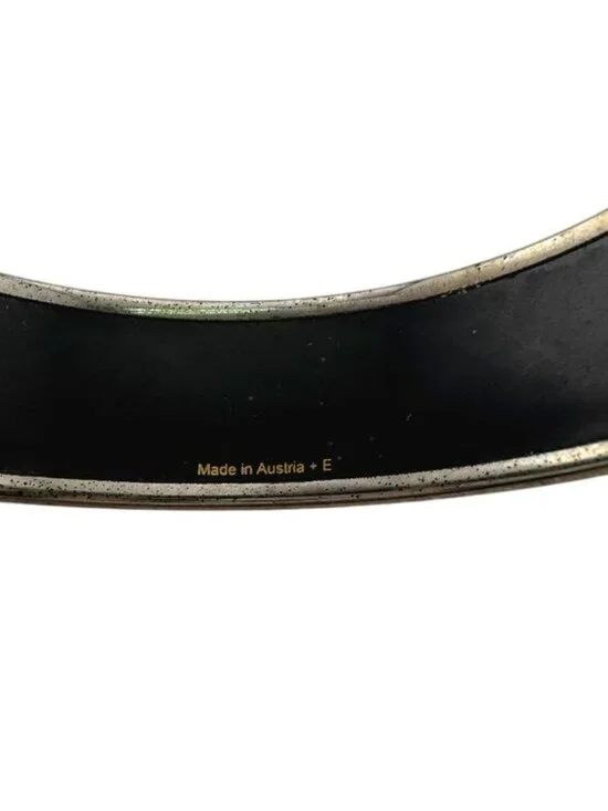 Hermes Cloisonne Bracelet Enamel GM Bangle - Picture 7 of 8